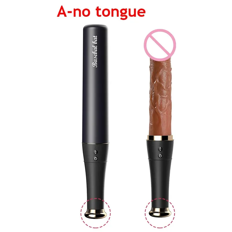 Ρεαλιστικός δονητής ώθησης Dildo 19cm για γυναίκες Διεγέρτης πρωκτού κόλπου Θέρμανση Αυτόματος τηλεσκοπικός αυνανιστής σεξουαλικά παιχνίδια για ζευγάρι — image 9