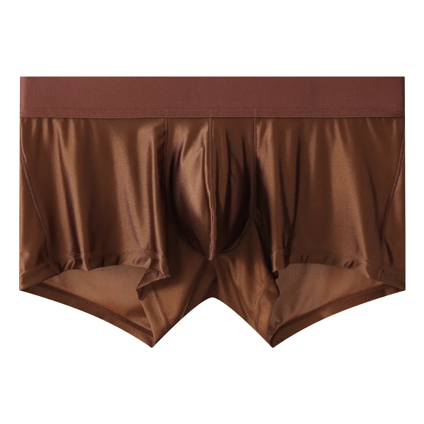 Mens Underwear Boxer Shorts Man Solid Slim Nylon Panties Cueca Middle Waist JJ Pouch Underpants Male Boxers Ropa Plus Size M-XXL 3256811688904070
