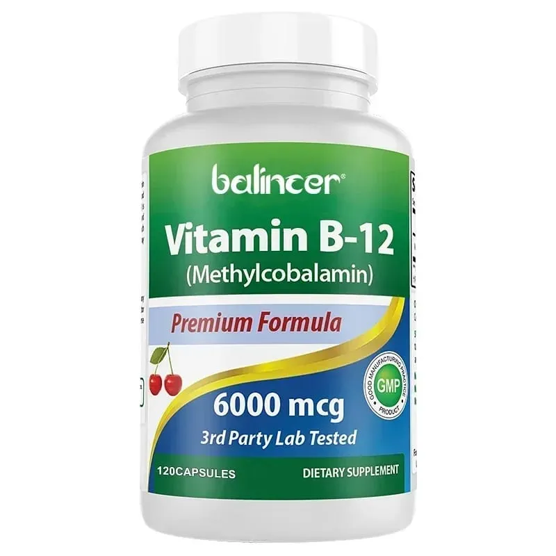 Vitamin B12 - Improve Mood Improve Brain Strengthen Nervous System Increase Energy Promote Metabolism Maintain Heart Health