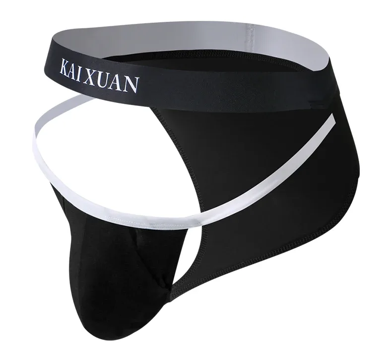 Fashion Men's Underwear Breathable Ice Silk Underpants Soft and Comfortable Briefs