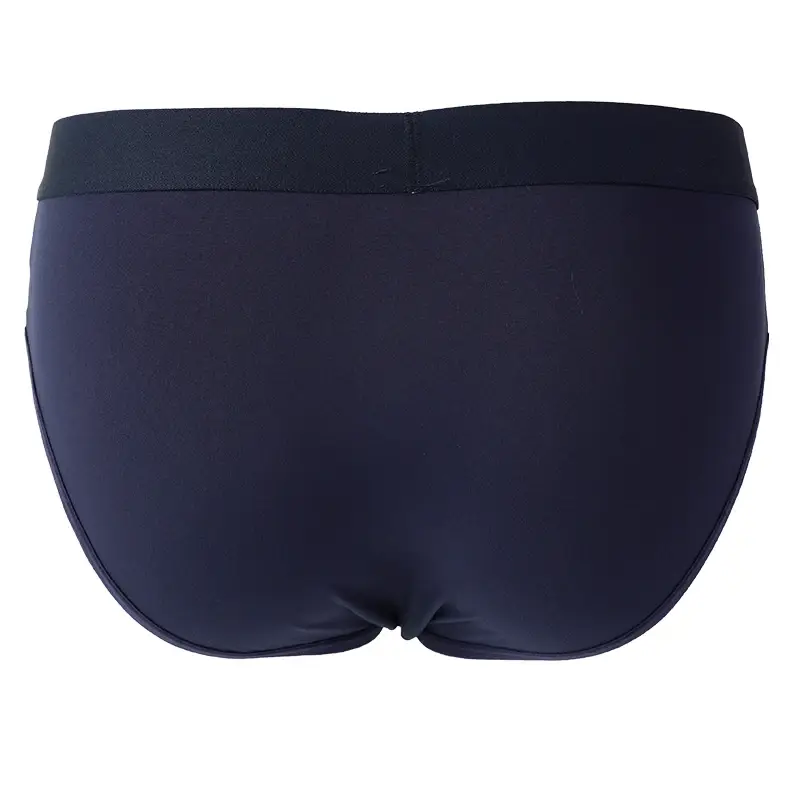 Men's Fashionable Letter-Printed Underwear Mid-Waist High Elasticity Breathable Comfortable Seamless Briefs — image 5