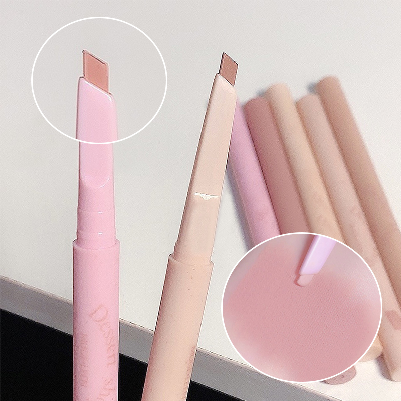 Dessert Lip Liner Automatic rotating waterproof lasting no color outline lip lipstick pen — image 4