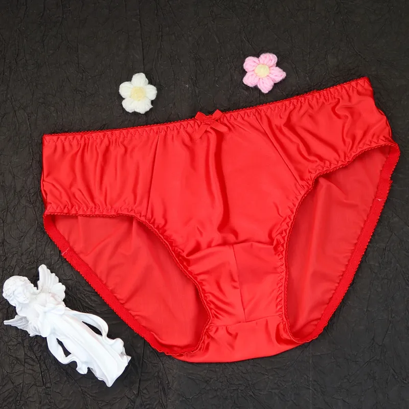 smooth Briefs Silky Men's Underwear Glossy Sports Men Swimsuit Interior Hombre Panties mens sexy underwear — image 16