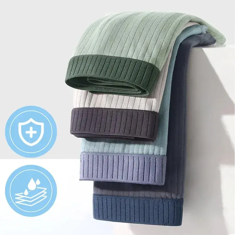 1/4 Stuks Herenondergoed Heren Puur Katoen Vierhoekshorts Alle Katoenen Antibacteriële Kruis Tiener Platte Hoekondergoed — image 7