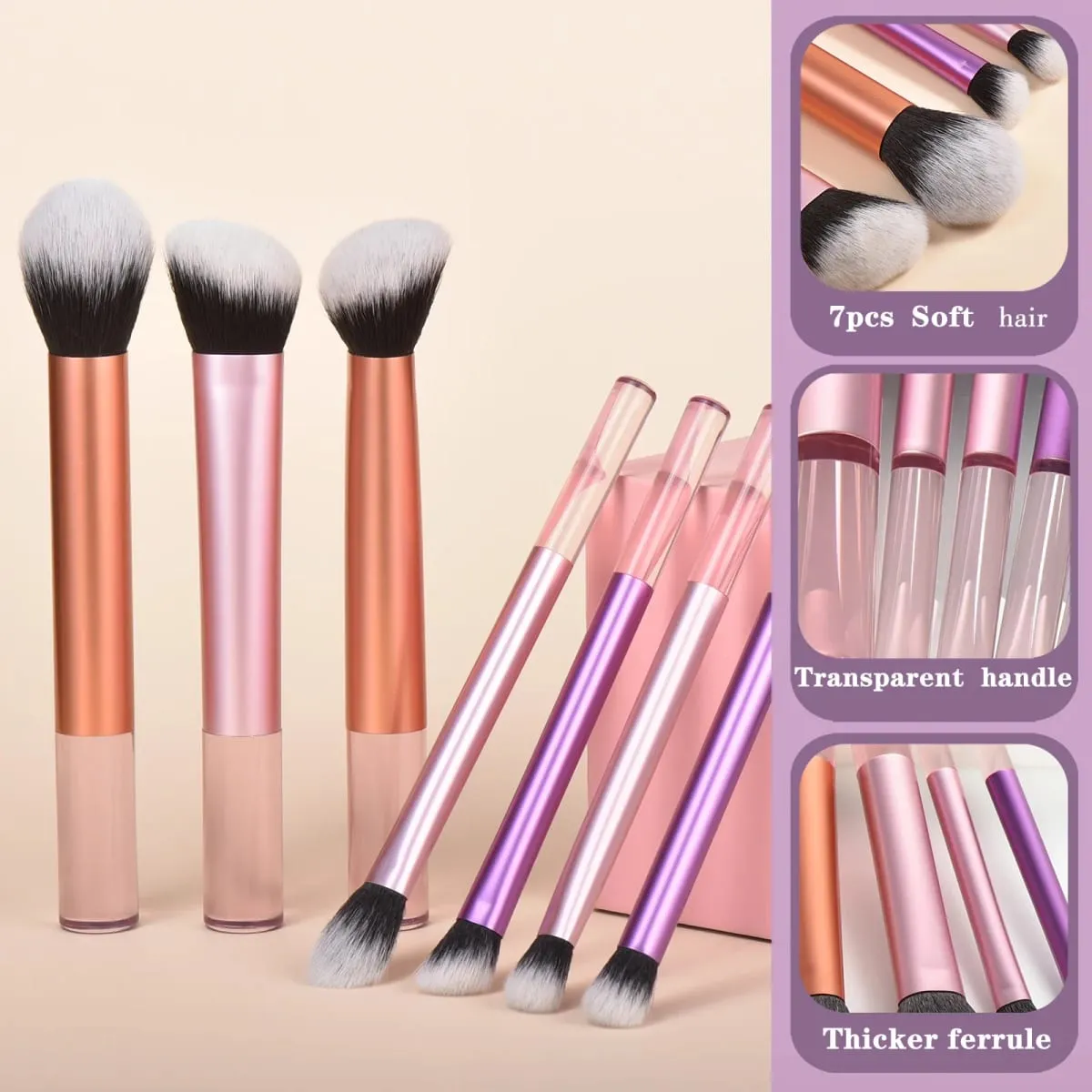 Premium συνθετικό πινέλο μακιγιάζ για το foundation Loose Powder Eyeshadow - Ανθεκτικά καλλυντικά πινέλα για επαγγελματική και οικιακή χρήση