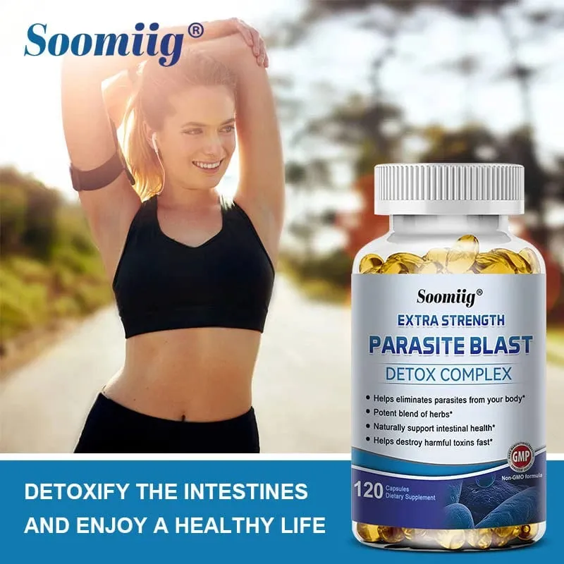 Parasite Blast - Bowel Cleansing Supplement Digestive Health Immune Health Parasite Removal and Improve Digestion