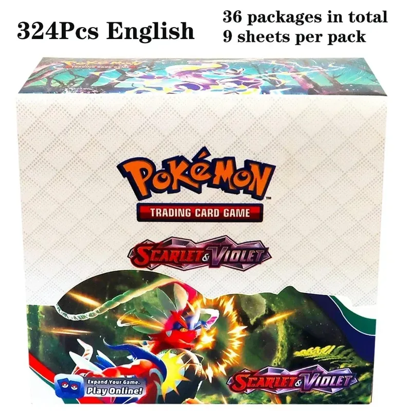 324Pcs Pokemon TCG: Sword & Shield Tempest Bonds Booster Box Trading Card Game Pokemon Kids Toys Επιτραπέζιο παιχνίδι — image 27