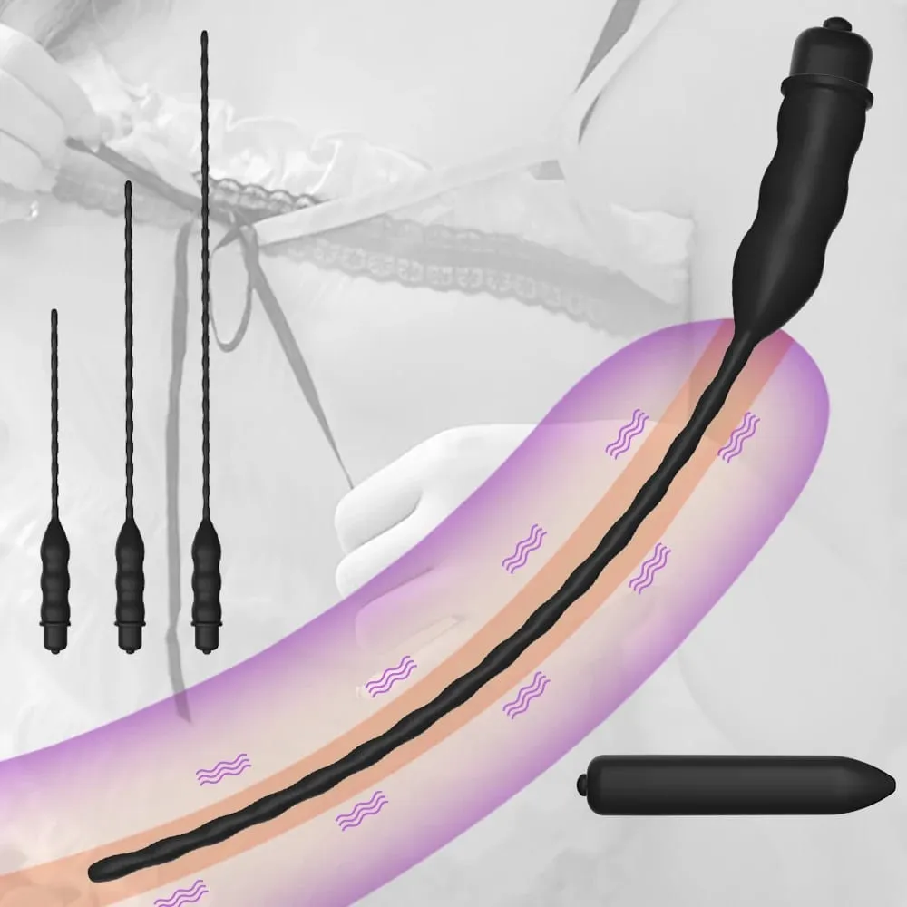 Szilikon Horse Eye Stick péniszdugó Húgycső gyöngyök Húgycső stimulátor Hangos húgycső Maszturbáció Climax Szexjátékok férfiaknak