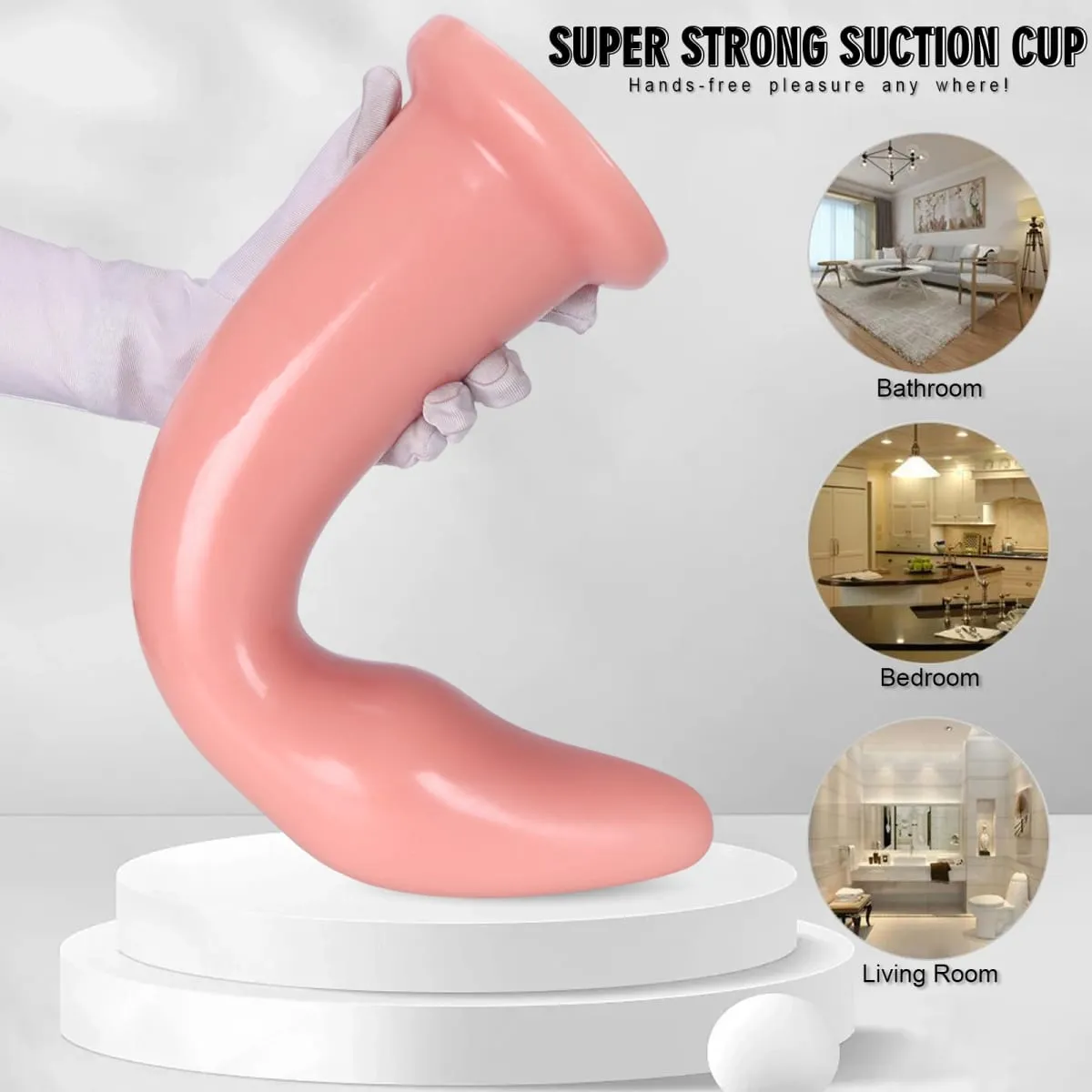 4 Μεγεθών Long Anal Plug Big Anal Dialator Dildo Huge Long Large XL Πρωκτικό βύσμα Εκπαίδευση Expansion Butt Plug Παιχνίδια σεξ για γυναίκες ομοφυλόφιλοι — image 5