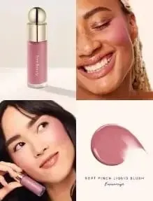 Rare Beauty Makeup Set Liquid Highlights It Remains Moist and Does Not Dry Out Blush Cream Lustrous Moist Nature Liquid Blush — image 12