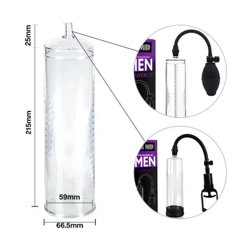 Accessories for Penis Pump Cylinder Flask Part Sealed Sleeves Replacement for Dick Extender Enhancer Vacuum Pumps Sex Toys Men — image 2
