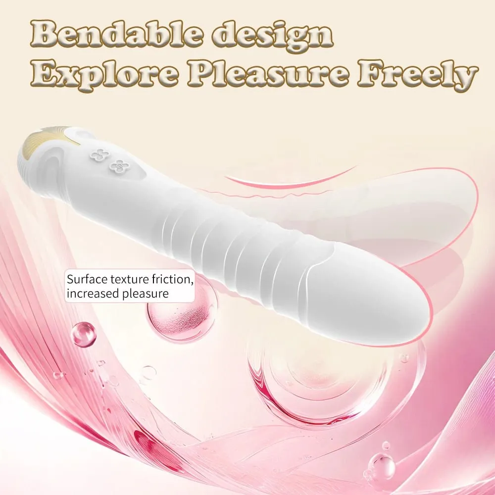Sex toy vibrator 10 frequency bendable vaginal stimulator couple interactive female masturbator USB charging