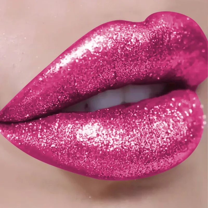 18 Colors Diamonds Glitter Lip Gloss Long Lasting Waterproof Liquid Lipstick Pearl Shining Lip Color Sparking Lip Makeup Women — image 6