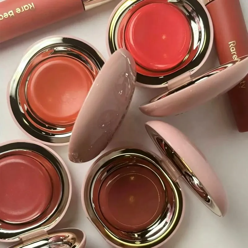 Rare Beauty Makeup Set Liquid Highlights It Remains Moist and Does Not Dry Out Blush Cream Lustrous Moist Nature Liquid Blush — image 5