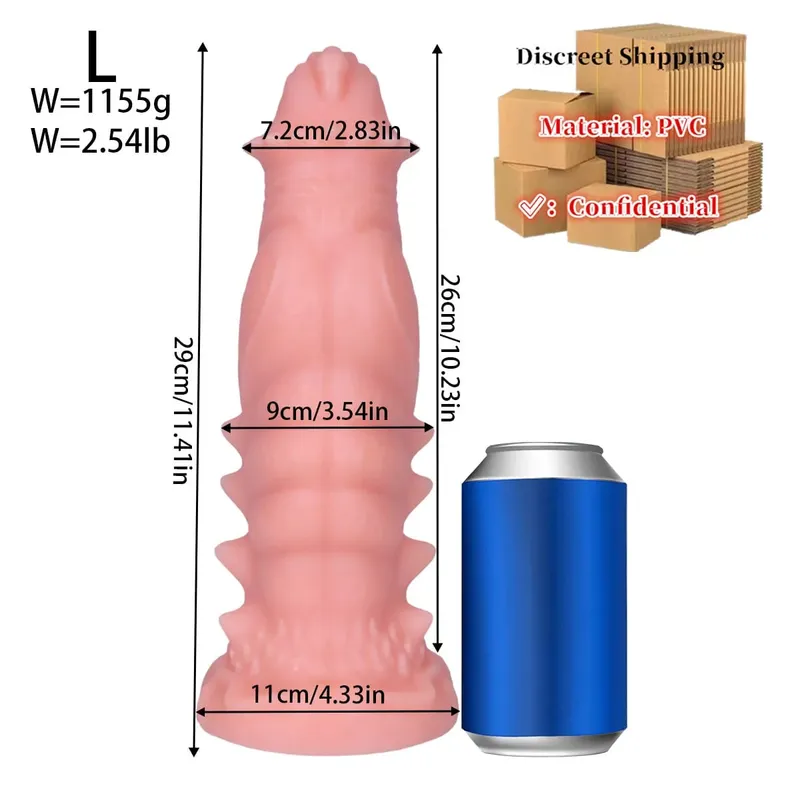 Big Anal Plug Monsters Enlargenmen Prostate Massager Τεράστια πρίζα πρωκτικού διαστολέα Πισινό Πρωκτικό Εκπαίδευση Επέκταση Παιχνίδια σεξ για γυναίκες άνδρες — image 19