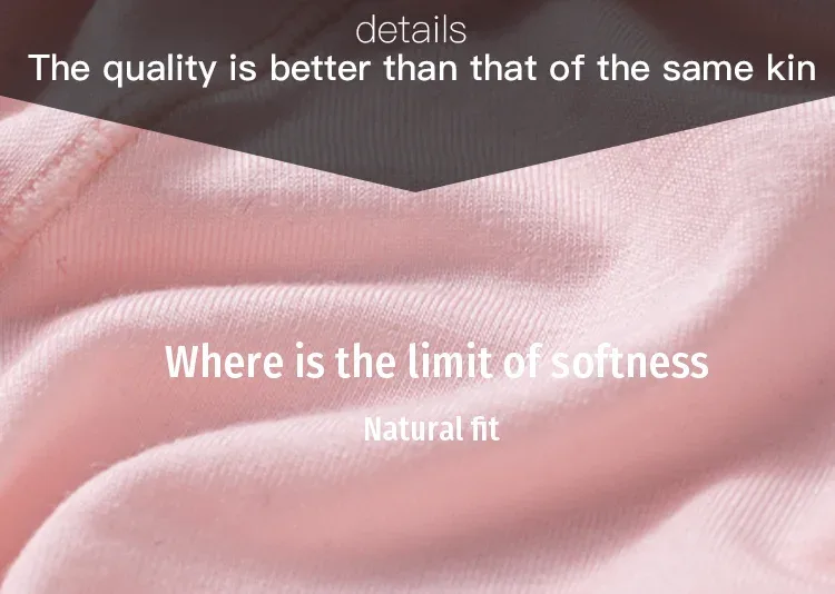 2PCS Low Rise Comfort Men Cotton Briefs Pink Soft Fabric Wide Waistband 3D Support Pouch Moisture Friendly Mens Underwear