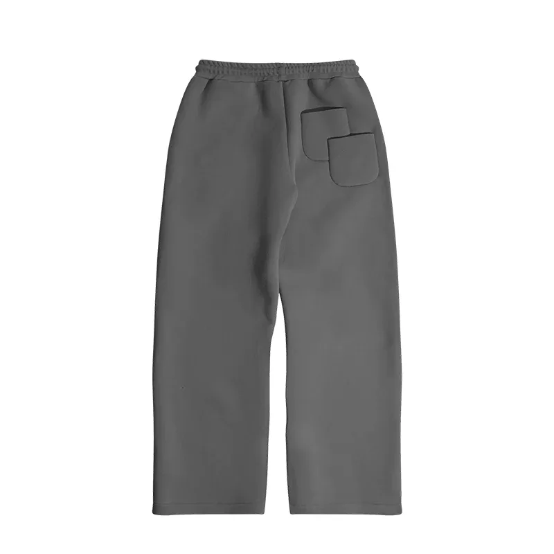 Erkek Sonbahar Yeni 2 Parça Set Rahat Katı çiftin Kapşonlu Kazak Gevşek Sweatpants Koşu Kazak Pantolon Kıyafetler Takım Elbise — image 13