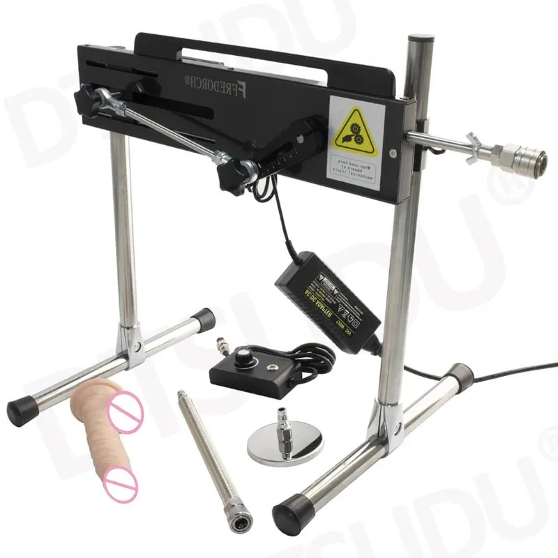 Dildo-120W Automatic Dildo Machine 3-15cm Super Silent Masturbation Dildo Sex Machine Adult Couple Sex Toy Female Male Sex Toy