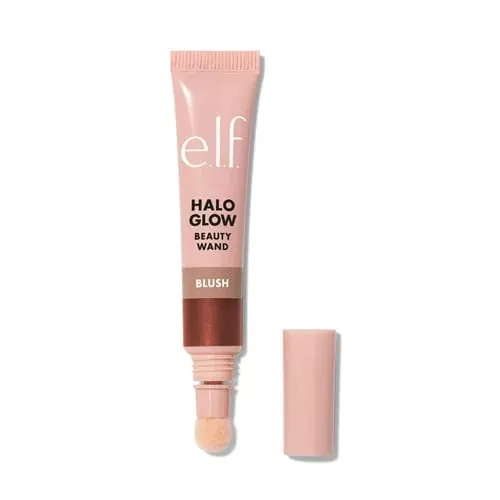 Elf Candlelit BlushLiquid Contouring and Shading Stick για φυσικό τρισδιάστατο Lip Balm Fine Glitter Lip Gloss Lipstick