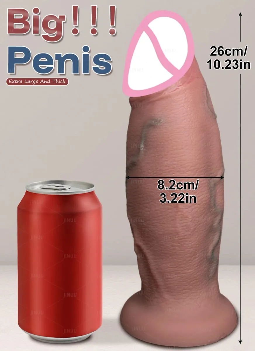 Enorme consolador realista fantasía pene largo Miembro grande ventosa consoladores para mujeres consolador Anal gigante juguetes sexuales para Mujeres Hombres Gay — image 4