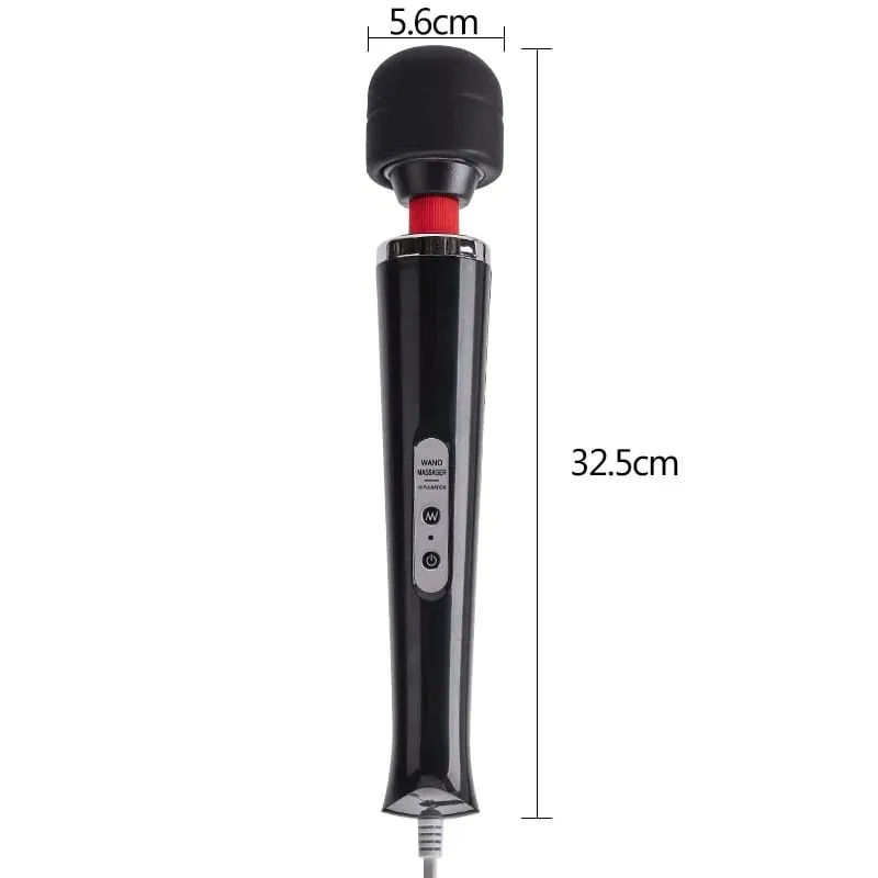 Adult Sex Toys AV Vibrator Powerfull Magic Wand G-spot Stimulation Massager Clit Vibrators Sex Toys for Women MasturbationBLACKWOLF New 10 Speeds Magic Wand Massager Big Magic Wand Massage Stick AV Vibrators Sexy Clit Sex Toys for Women Eur
