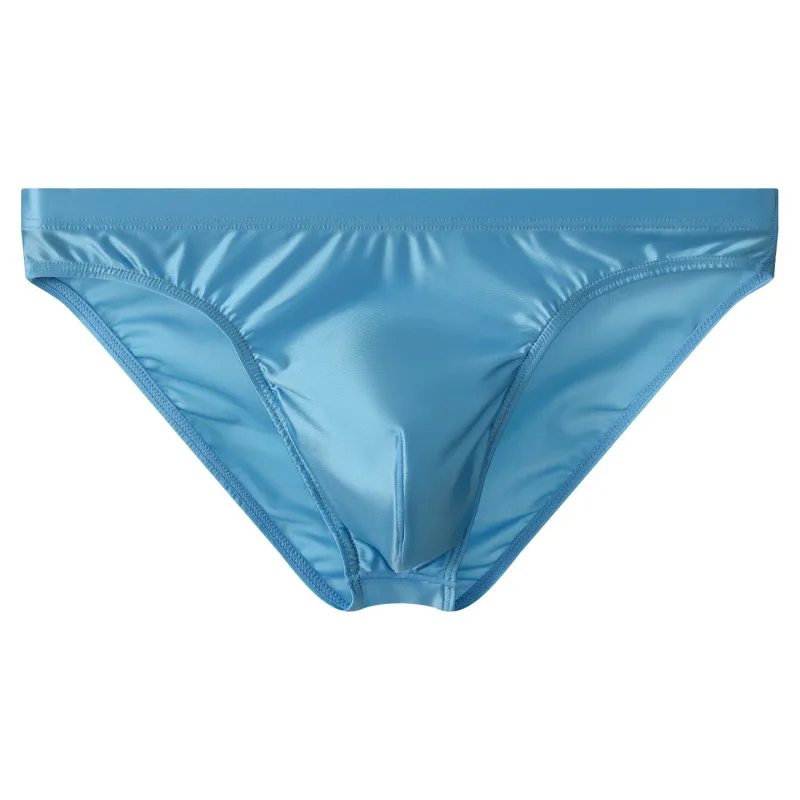 Briefs Mens Underwear Cueca Slim Nylon Panties For Man Brief Shorts Homme Ropa Solid Low Waist Underpants Male Plus Size M-XXL 3256811885082326 — image 1