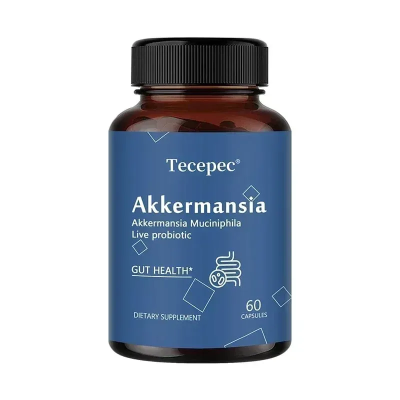 Akkermansia Muciniphila כמוסות פרוביוטיות 100MAFU - אינולין פרה-ביוטי תומך בעיכול רירית המעיים ובאיזון צמחיית המעיים