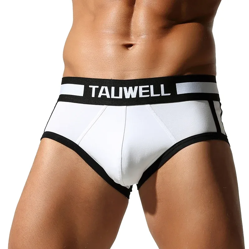 Men's Triangle Underwear, Tight Fitting, Low Waist, Color Blocking, Sexy, Youthful, Breathable and Comfortable — image 13