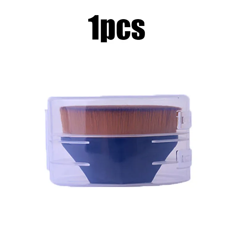 1/2/3/4 Buah Kuas Makeup Bedak Kecantikan Kuas Perona Wajah Portabel Kuas Foundation Profesional Kosmetik Riasan Dasar Lembut — image 19
