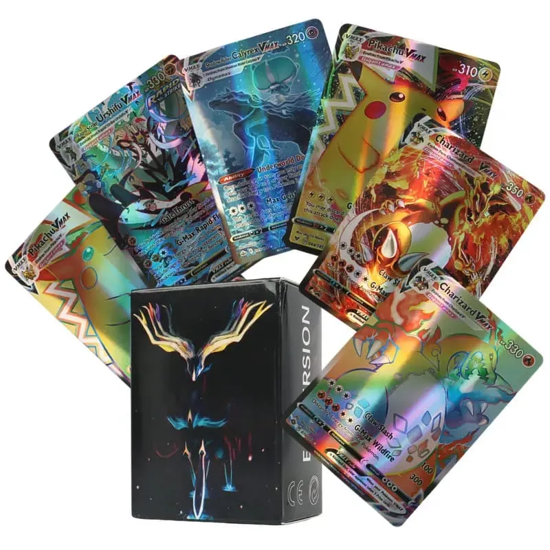 60/100Pcs Pokemon Shining Cards Αγγλική Έκδοση MEGA GX Vmax TAG EX Proxy Collection Cards Παιχνίδια Δώρο για παιδιά