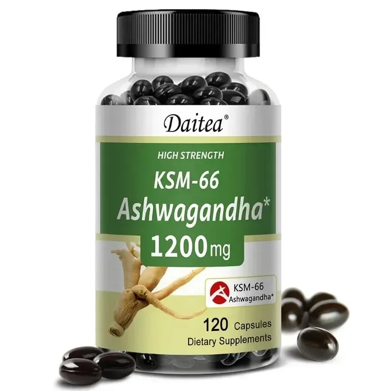 Organic KSM-66 Ashwagandha Root Extract Stress Relief Mood Support & Natural Immune Boost Sleep Health — image 9