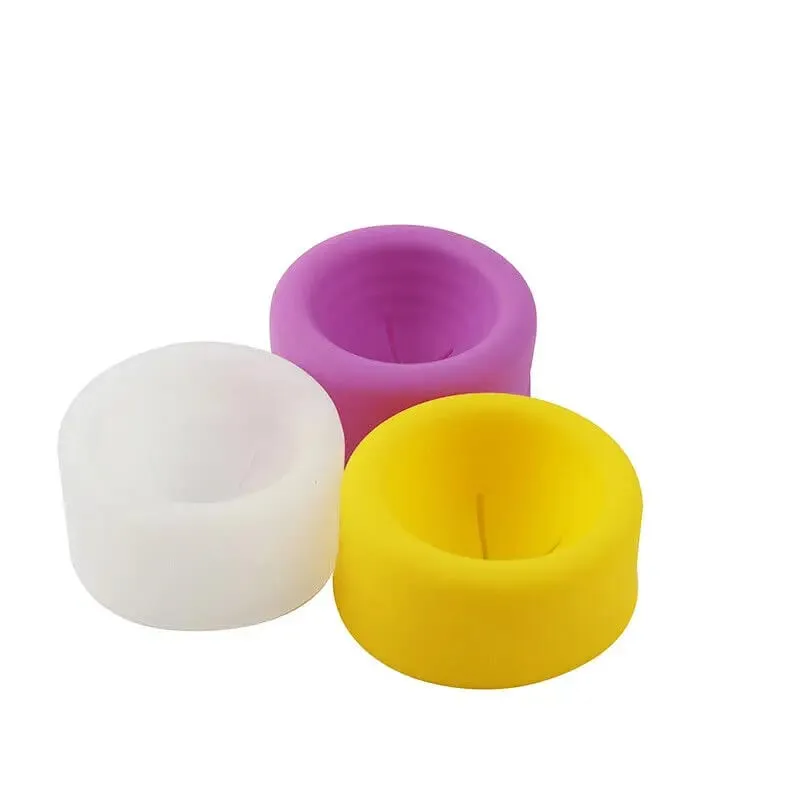 3PC Soft Replacement Suction Donut Sleeve Cover Rubber Seal for Penis Pump Enlarger Device Comfort Vacuum Cylinder Male Sex Toys — image 4