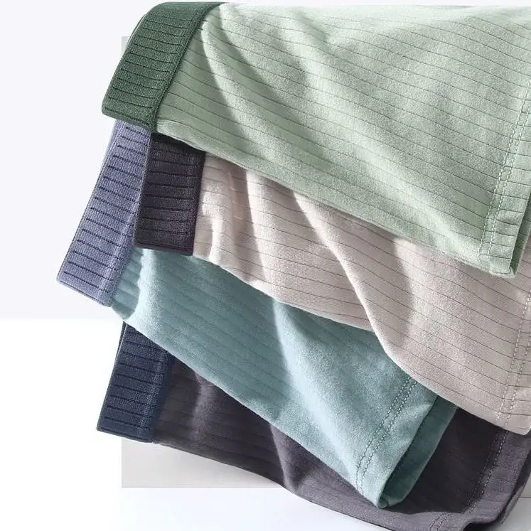 7Pcs Men's Cotton Panties Underwears Boxers Men Underpants Pure Cotton Thermal for Man Breath Able Homme Sexy Soft Male Short — image 2