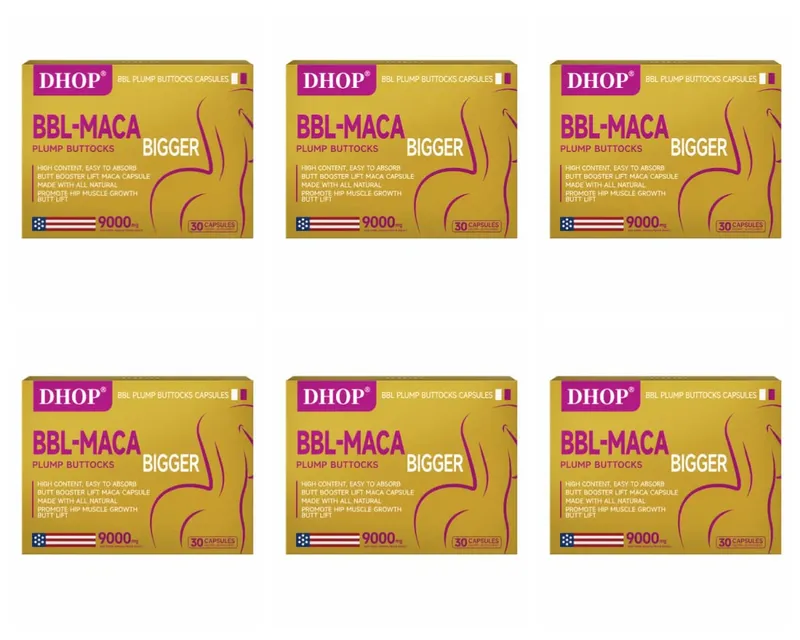 קפסולות עכוז שמנמן עם קריאטין Pueraria Mirifica וקולגן פפטיד דגי ים עמוק קל ספיגה 30 כמוסות