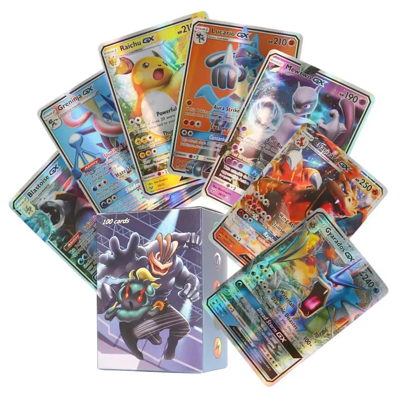 60/100Pcs Pokemon Shining Cards Αγγλική Έκδοση MEGA GX Vmax TAG EX Proxy Collection Cards Παιχνίδια Δώρο για παιδιά