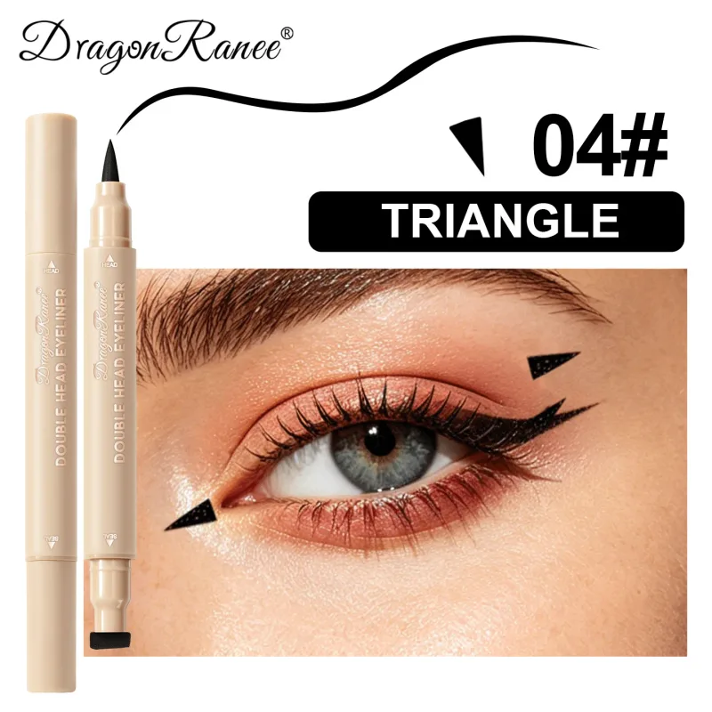 2-σε-1 διπλό άκρο Stamp Seal Eyeliner Γρήγορο Στέγνωμα Αδιάβροχο και Αδιάβροχο, Αδιάβροχο και Αδιάβροχο Δεν είναι εύκολο να μουτζουρώσετε Πολύχρωμο Μακιγιάζ Ματιών — image 15