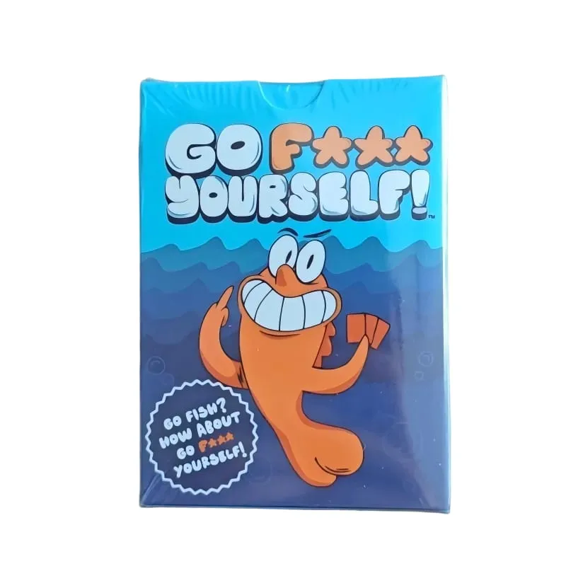 Go Fish Card Game Yourself Fun Gag Δώρο Ξεκαρδιστικά επιτραπέζια παιχνίδια με A Twist Night Οικογενειακό παιχνίδι πάρτι αλληλεπίδρασης για 2+ παίκτες
