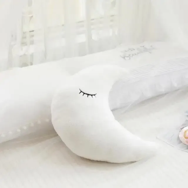 Hot Stuffed Cloud Moon Star Raindrop plüsspárna puha párna játékok gyerekeknek baba gyerekek lány karácsonyi ajándék szoba autó dekoráció