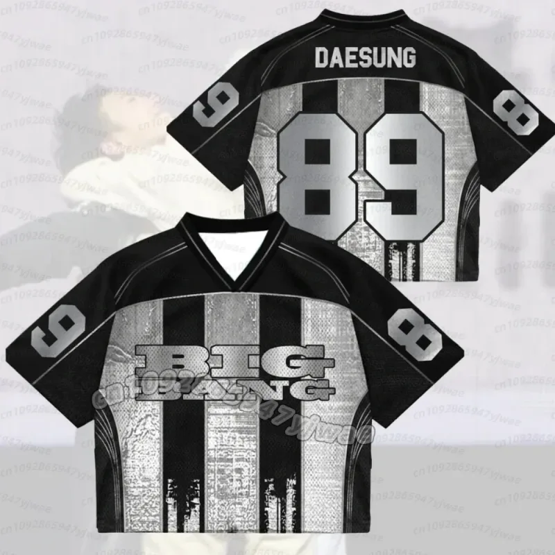26 homens mulheres bigbang 2026 tour mundial camisa de malha mista streetwear fãs de concerto camisa camiseta de manga curta masculino hoodies — image 4