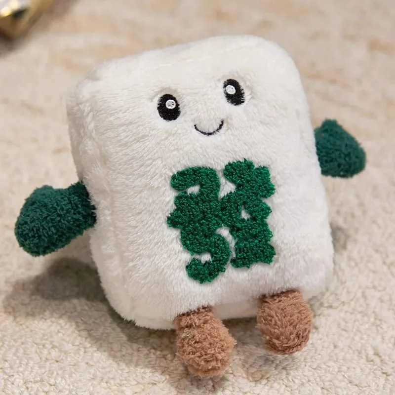 Funny China Mahjong Series Plush Toys Cozy Cotton Cartoon Throw Pillow Back Cushion Children Game Props Creative Home Decor