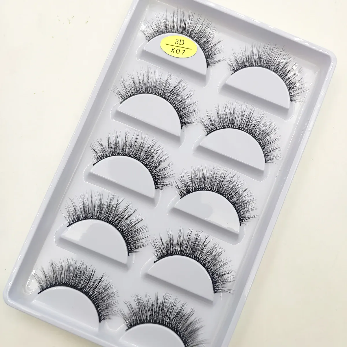 38 Style 5 Pairs Eyelash Natural 3D Mink Ψεύτικες βλεφαρίδες Μακιγιάζ Fake Eye Lashes Faux Cils Make Up Εργαλεία ομορφιάς Χονδρική