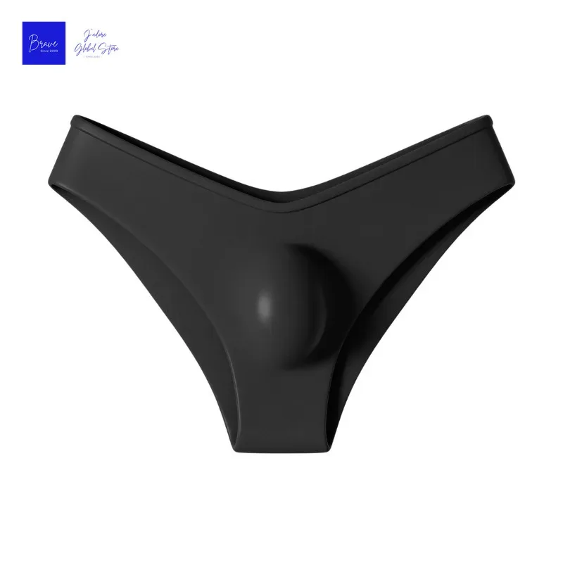 1pc Men's Sexy V Waist Briefs - Ice Cold Fabric Breathable Sweat-Wicking Soft Ice Silk Skin-Friendly Casual Daily Men Underwear — image 13