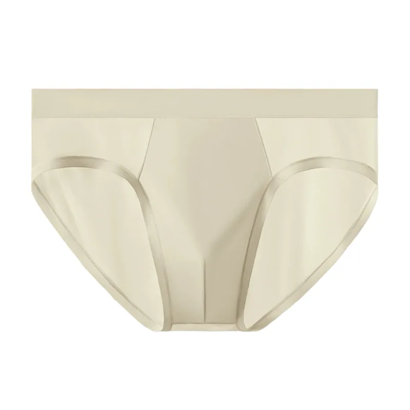 Men Ice Silk Seamless T-Back Mesh Sheer Brief Underwear Ultra-Thin Lingerie Mid Rise Calcinha Cool Extreme Men's Panties Classic — image 6