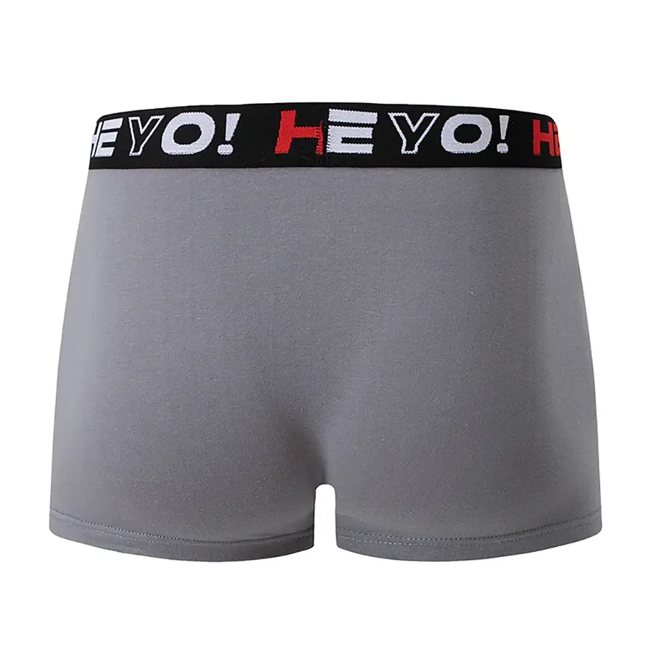 4/10 Piece Set Of Multi-color Men's Underwear Comfortable And Soft Cotton Flat Angle Pants Elastic Waist Sports Base Shorts