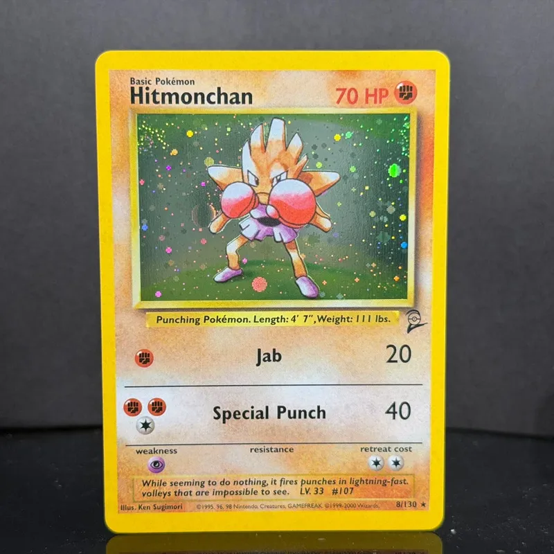 Pocket 2000 Base Set 2 OG Nostalgia Συλλεκτικό Hitmonchan Scyther Clefable Pidgeot Mewtwo Traditional Holo Proxy — image 14
