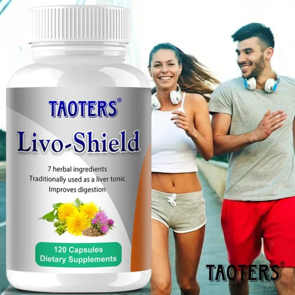 Organic Milk Thistle Extract Capsule & Dandelion for Antioxidant Detox Support Liver Health Function Herbal Supplement — image 2