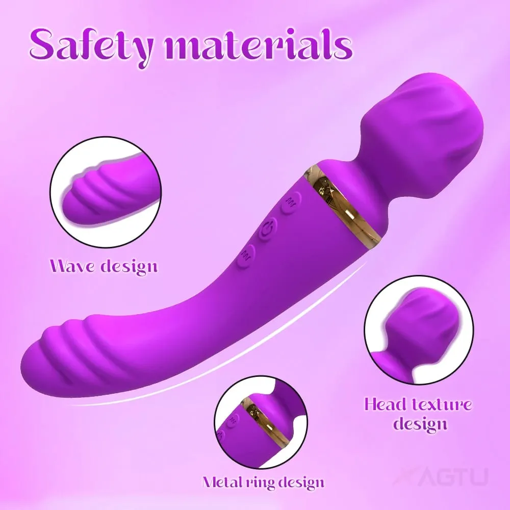 Ισχυρός δονητής AV για γυναίκες Θηλή G spot Clitoris Stimulator Magic-Wand Dildo Γυναικείο Αυνανισμός Παιχνίδια σεξ ενηλίκων Γρήγορος οργασμός