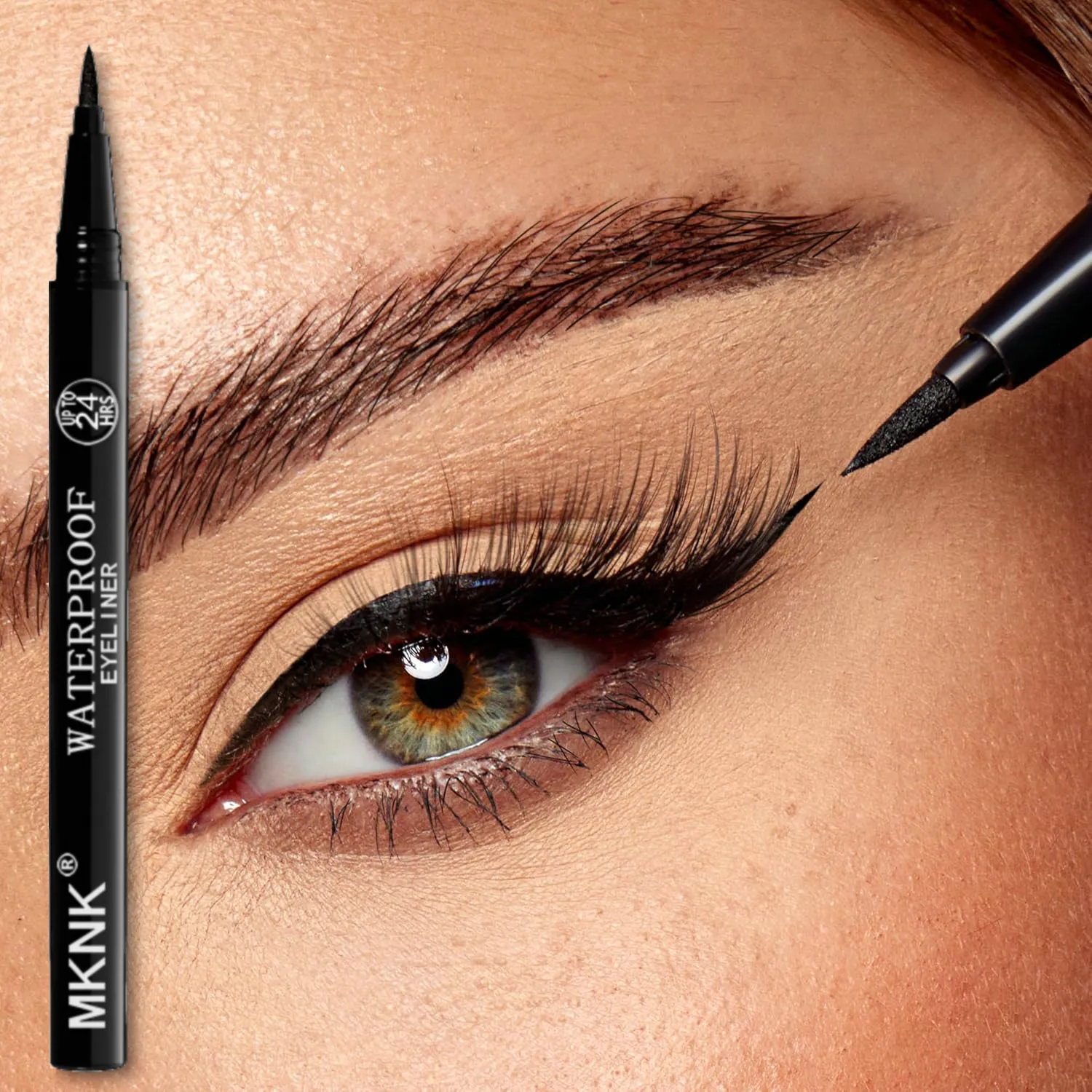 Κοινό eyeliner για άνδρες και γυναίκες Αδιάβροχο Μαύρο μολύβι ματιών μακράς διαρκείας και γρήγορο στέγνωμα Ανδρικό eyeliner καλλυντικά μακιγιάζ ματιών