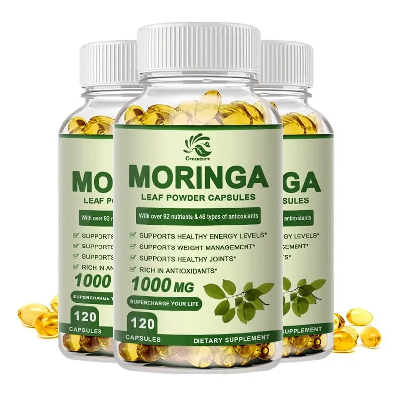 Greensure Moringa Oil Promote Metabolism Support Weight Loss Repairs Damaged Cells Alleviates Inflammation Cardiovascular Health