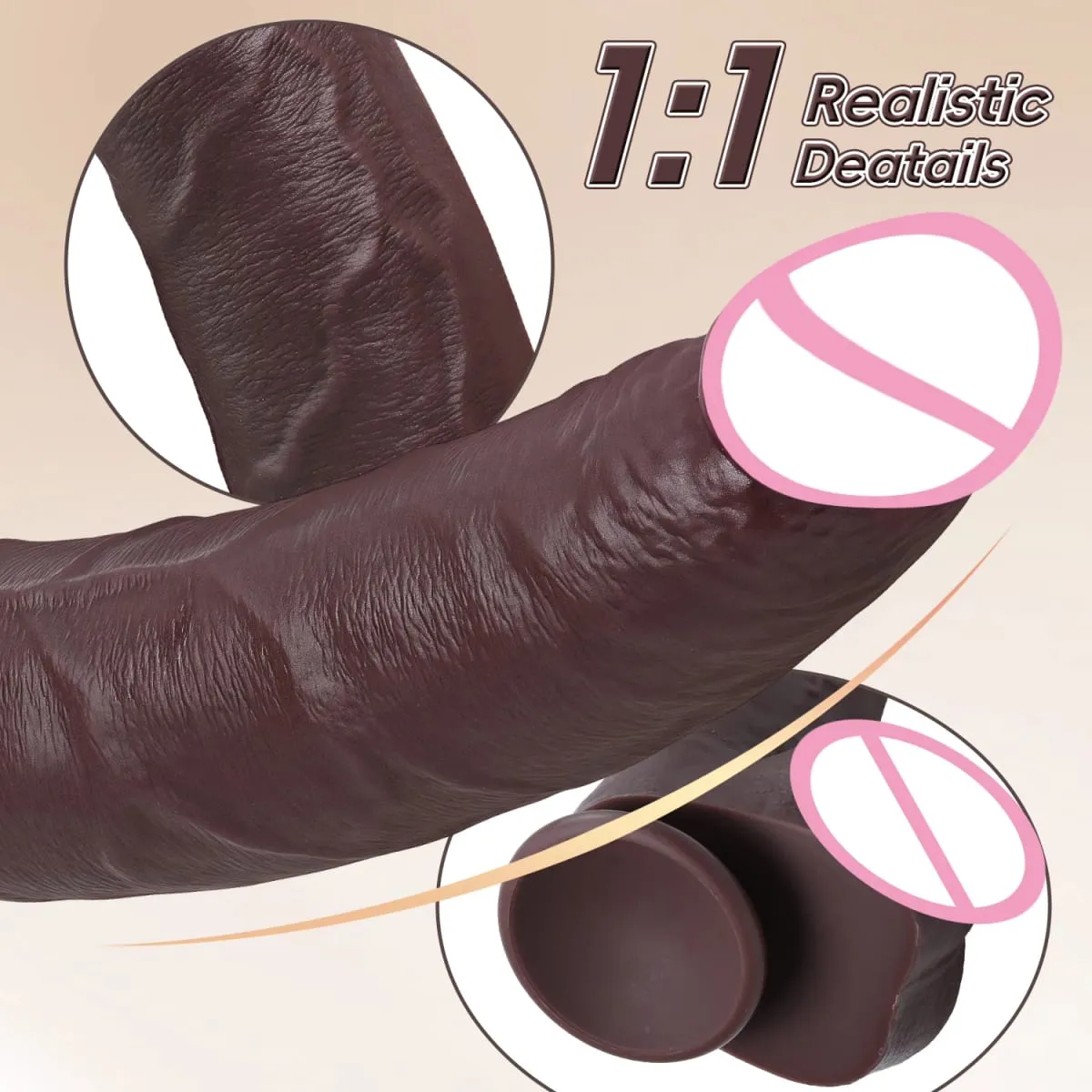 Oversized Reality Dildos Super Long Butt Plug Silicone For Lndividuals Masturbators For Men Women Gay Dildo Sextoys Sex Shop 18+ — image 2